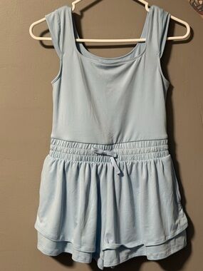 NWOT abercrombie kids Light Blue Neoknit Mini Dress